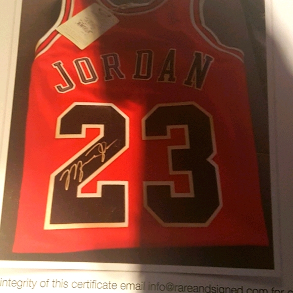 Mitchell & Ness Other - Mitchell and Ness Michael Jordan Autograph Jersey